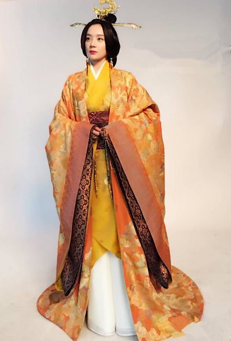 Traditional Ancient Chinese Elegant Imperial Empress Costume, Chinese Ancient Han Dynasty Palace Young Lady Dress, Cosplay Chinese Television Drama Above The Clouds Imperial Consort Hanfu Trailing Embroidery Clothing for Women Empress Costume, Han Dynasty Clothing, Ancient Japanese Clothing, Imperial Clothing, Hanfu Clothing, Ancient Chinese Clothing, Fancy Costumes, Han Dynasty, Japanese Dress