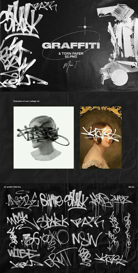 Torn Paper Png, Graffiti Spray Paint, Mises En Page Design Graphique, Visuell Identitet, Graphic Shapes Design, Paper Png, Png Elements, Graphisches Design, Desain Editorial