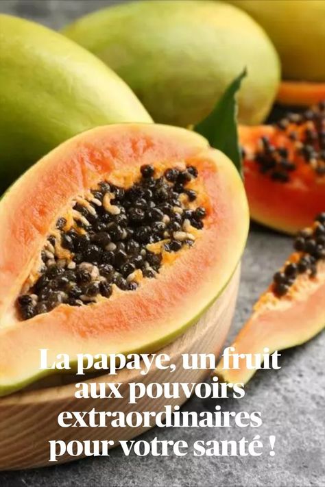 Avec sa chair orange vif et sa saveur douce et exotique, ce fruit tropical nous régale et nous permet de prendre soin de notre santé ! Voici en effet 10 bienfaits extraordinaires de la papaye pour votre santé. Fruit, Orange