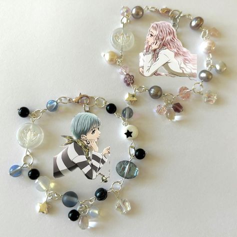 Nana Inspired Jewelry, Jewelry Coquette, Nana Jewelry, Nana Osaki, Poses Reference, Bead Bracelets, U Can, Book Art Drawings, Anime Poses Reference