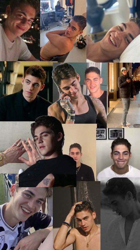 Collage,hero fiennes Hardin Scott, Ronaldo, Collage