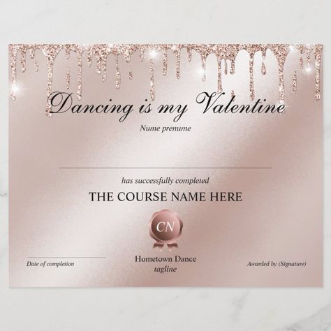 Certificate of Completion Award Course Completion | Zazzle.com Certificate Templates Rpw, Certificate Templates Aesthetic, Certificate Design Aesthetic, Certificate Aesthetic, Course Completion Certificate, Moon Pics, Esthetician Marketing, Certificate Background, Certificate Design Template