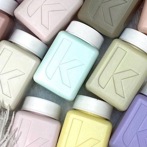 Small But Mighty. Our MINI.MURPHY’s are 1.4fl oz - perfect to pop in your gym bag or weekender. #KevinMurphy #lovekm Kevin Murphy Hair Products, Pastel Branding, Salon Background, Salon Goals, Highlights Grey, All Over Color, Salon Pictures, Story Insta, Salon Art