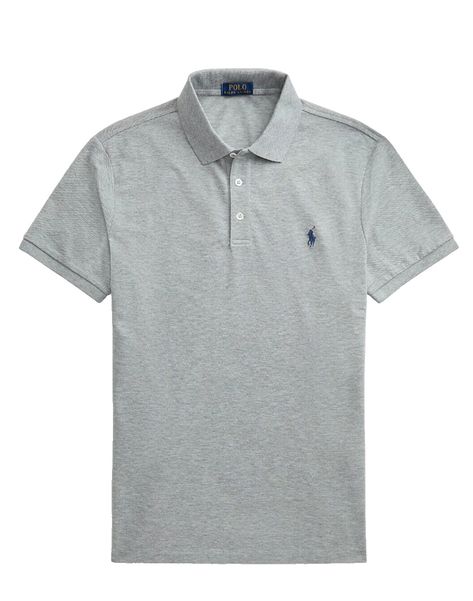 189-4705-R17171-2XL Polo Ralph Lauren Men's, Custom Slim Fit Mesh Polo Shirt, Gray, 2XL An iconic piece from a brand that boasts over 50 years of quality, this Polo Ralph Lauren polo shirt update a classic style with a slim cut. Slim Fit Short Sleeves Polo Shirt 100% Cotton Mesh Fabric Machine Wash 3 Button Navy Pony on left chest Imported Polo Ralph Lauren Mens Shirts, Grey Polo Shirt, Mens Dress Socks, Ralph Lauren Polo Shirts, Slim Fit Shorts, Grey Shirt, Polo Ralph Lauren Mens, Ralph Lauren Men, 50 Years