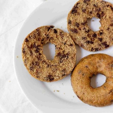 Oat Flour Bagels - The Bigley Basics Oat Flour Bagels, Dairy Free High Protein, Make Bagels, Chocolate Frozen Yogurt, Healthy Bagel, Vegan Breads, Almond Milk Yogurt, Frozen Yogurt Bark, Plain Bagel