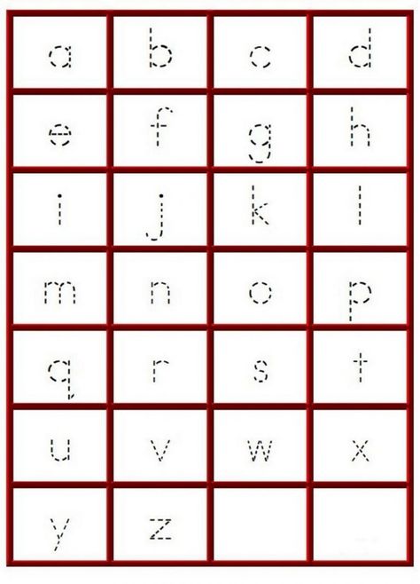 Tracing Letters a-z Worksheets | Learning Printable English Alphabet Writing, Lowercase Letters Printable, Traceable Letters, Alphabet Writing Worksheets, Letters Worksheets, Tracing Worksheets Free, Printable Alphabet Worksheets, Small Alphabets, Abc Worksheets