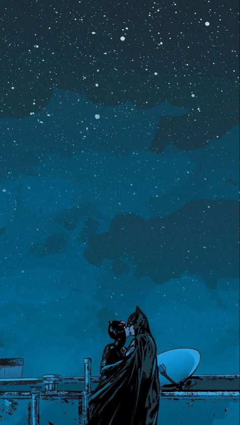 they are so cute Batman Kiss Catwoman, Catwoman Wallpaper, Batman Cat, Batman Comic Wallpaper, Batman Love, Batman Catwoman, Catwoman Comic, رورونوا زورو, Batman Pictures