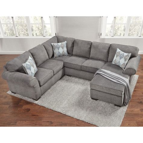 Cozy Sectional Couch Living Room, Costco Sectional Sofa Comfy Couches, Pit Sectional Sofa Comfy Couches, Farmhouse Sectional Sofa Microfiber, Zen Furniture, Baskove 4-piece Sectional With Chaise, Living Room Decor Neutral, Harmony Modular 3-piece Chaise Sectional, Grey Sectional