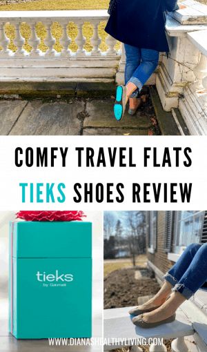 Looking for a comfortable travel shoe? Read this Tieks shoe review. They are comfy, cute and foldable! These cute ballet flats for easy packing or throw them in your bag. #tieks #balletflats #travelshoes Tieks Ballet Flats Outfit, Tieks Shoes Outfits, Tieks Outfit, Comfortable Travel Shoes, Neutral Color Shoes, Tieks Ballet Flats, Ballet Flats Outfit, Comfortable Ballet Flats, Fashion Travel Outfit