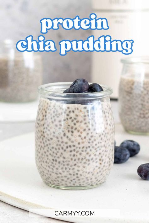 Chia Seed Pudding Macros, Protein Chia Pudding Breakfast, Coconut Protein Powder Recipes, Chia Pudding Recipes Oat Milk, Chia Seed Pudding With Protein Shake, Chia Seed Pudding Fairlife, Chia Pudding Recipes High Protein, Chia Protein Pudding Recipes, Protein Shake Chia Pudding