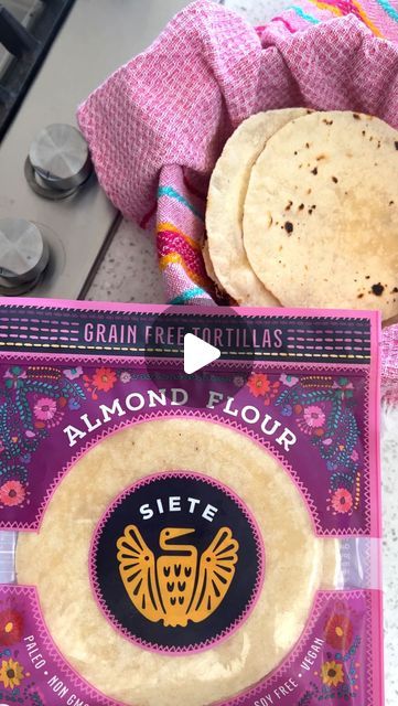 Siete Family Foods on Instagram: "🎵Hey there tortilla, 
What’s it like being delicious?
There’s a thousand ways to eat you,
but our favorite is a taco, 
yes it’s true. 🎵

#sietefoods #grainfree #almondflour #chickpeaflour #cassavaflour #tortillas" Siete Tortillas Recipes, Tortillas Recipes, Cassava Flour, Tortilla Recipe, Chickpea Flour, Hey There, Tortillas, Almond Flour, Grain Free