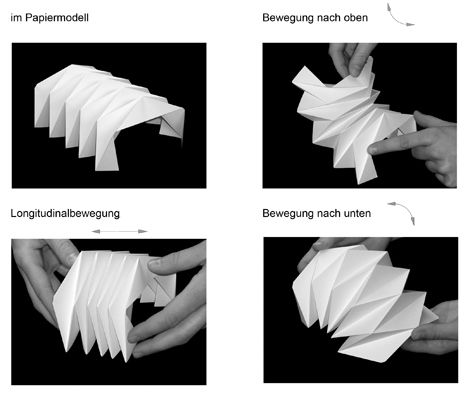 Rwth Aachen University, Folding Structure, Labs Art, Membrane Roof, Structural Design, Origami Folding, Finishing Materials, Abstract Drawings, Kirigami