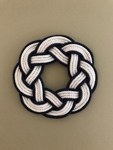 Gifts For Boaters Mystic Knotwork, Nautical Knots Decor, Sailors Knot, Nautical Rope Crafts, Nautical Knot Bracelet, Nautical Knot Wall Art, Sailors Knot Bracelet, Decorative Knots, Nautical Knots