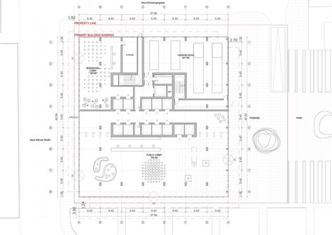 Gallery of BIG Designs New Tower for Frankfurt - 19 Tower Ground Floor Plan, Lobby Plan, Residential Building Plan, Big Architects, Frankfurt Skyline, Stadium Architecture, Green Terrace, Bjarke Ingels, Office Tower