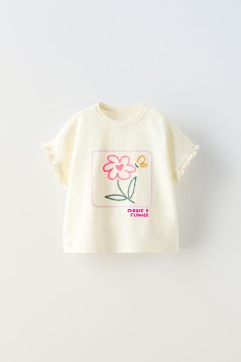 View All Babygirl | ZARA United Kingdom Stylish Baby Girl Outfits, Stylish Baby Girls, Hunny Bunny, Zara Spain, Ruffle T Shirt, Cardigan Sweater Jacket, Stylish Baby, Zara Kids, Embroidered Tshirt