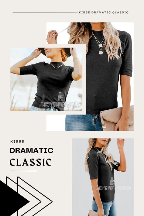 Dramatic Classic Casual Outfits, Kibbe Dramatic Classic, Business Casual Tops For Women, Tailored Chic, Business Casual Tops, Kibbe Dramatic, Business Casual Top, Tops For Women Casual, Business Casual Summer