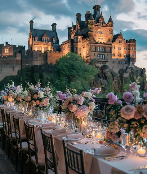 From dusk till dawn wedding scenery. #weddingday #castlewedding #majestic_earth #bride2025 #weddingplanning #epicwedding #weddingplanners #wedinspo Wedding Scenery, Dawn Wedding, Wedding Castle, Wales Wedding, Castle Weddings, From Dusk Till Dawn, Wedding Design Decoration, Dusk Till Dawn, New Jersey Wedding