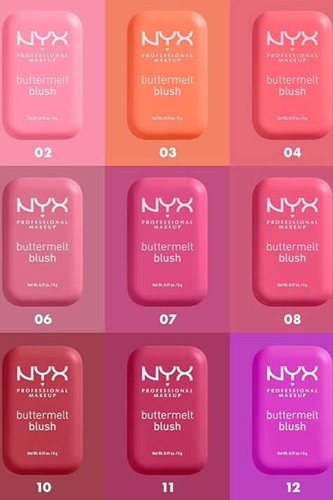 Buttermelt Powder Blush, Fade and Transfer-Resistant Blush, Up to 12HR Make Up Wear, Vegan Formula - Butta Together #ad Nyx Butter Melt Blush, Nyx Butter Blush, Nyx Buttermelt Blush Swatches, Best Blushes, Nyx Blush, Latina Makeup Looks, Makeup Favorites, Nyx Butter, Latina Makeup