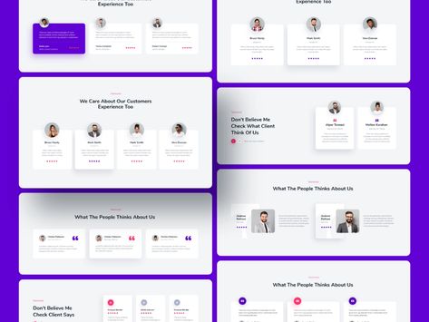 Testimonials Design Inspiration, Testimonials Web Design, Testimonials Layout, Card Ui, Ui Design Website, Creative Web Design, Website Layout, Design Jobs, Web Template Design