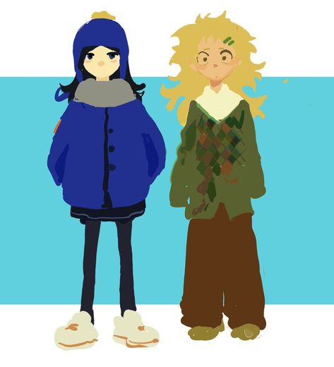 South Park Genderbend, Genderbend Fanart, Kyle X Kenny, Craig And Tweek, South Park Creek, Tweek Tweak, North Garden, Tweek X Craig, Tweek And Craig