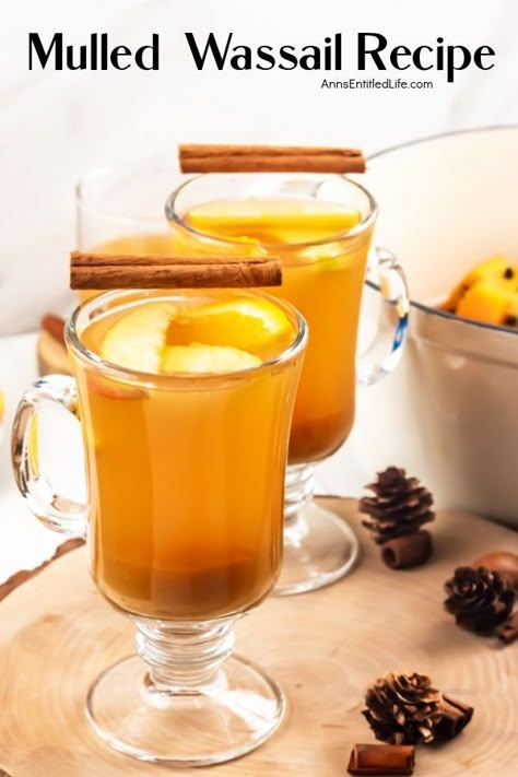 Alcoholic Wassail Recipe, Homemade Wassail Recipe, Wassil Recipe Drink, Wassel Recipe, Wassle Recipe, Wassail Recipe Traditional, Recipe For Wassail, Traditional Wassail Recipe, Wassail Recipe Crockpot