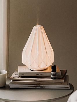 Made by zen kasper aroma diffuser the luxurious kasper aroma diffuser embodies pure elegance with its facetted natural Electric Diffuser, Natural Ceramic, Perfect Picnic, In Season Produce, Aroma Diffuser, Ceramic Design, Centre Pieces, Inspired Homes, Egift Card