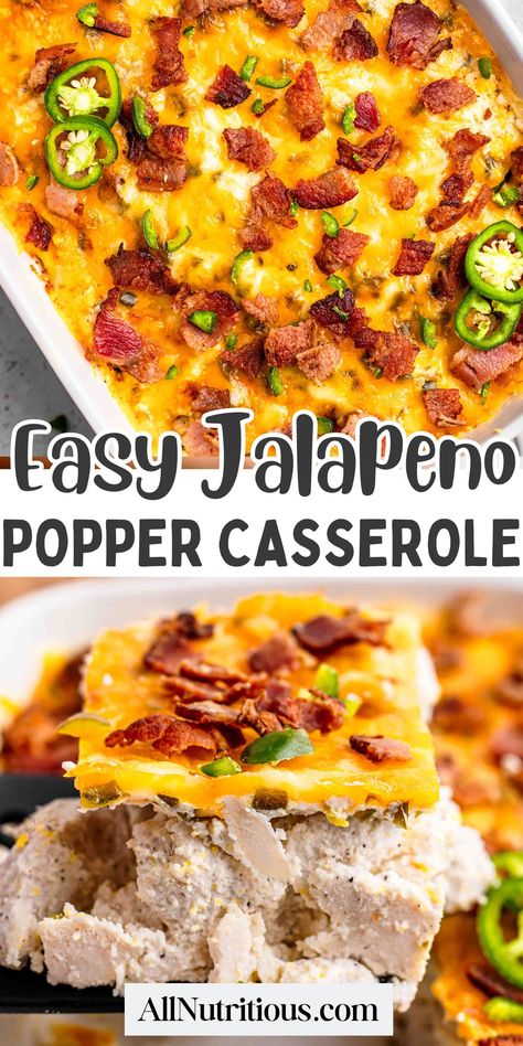 This casserole dish combines creamy cheese and spicy jalapenos for keto meals that are both satisfying and low in carbs. Ideal for quick and easy family meals, it's a must-try among keto casserole recipes for dinner. Creative Cooking Ideas, Buffalo Quesadilla, Low Carb Lunch Meal Prep, Wegovy Recipes, September Dinners, Quick Easy Keto Dinner, Cracker Chicken Casserole, Low Carb Casserole Recipes, Jalapeno Popper Casserole