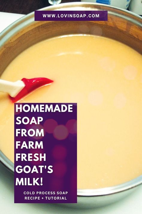 Making Goat Milk Soap, Types Of Milk, Goat Milk Soap Recipe, Milk Soap Recipe, Natural Soaps Recipes, How To Make Soap, Goats Milk Soap Base, Cold Process Soap Recipes, Make Soap