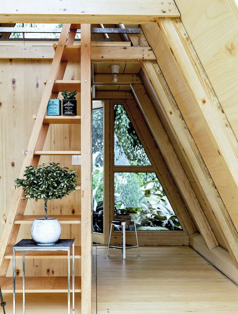 Tiny Aframe Cabins, A Frame Deck Ideas, A Frame Office Space, A Frame Decorating Ideas, A Frame Kit, A Frame Storage Ideas, A Frame Stairs, A Frame Interior Design, A Frame Studio