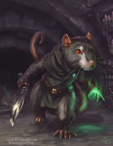 Ratfolk Dnd, Warlock Dnd, Dnd Races, Heroic Fantasy, Fantasy Warrior, Dnd Characters, Character Portraits, Creature Art, Dark Fantasy Art