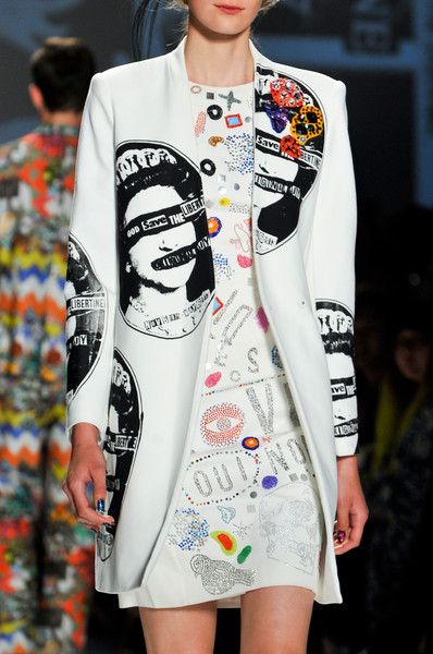 Libertine Dress Prints, Pop Art Fashion, Fashion Week Spring 2014, New York Spring, Boho Style Dresses, Upcycled Fashion, Style Trends, Fashion And Style, Celebrity Hairstyles