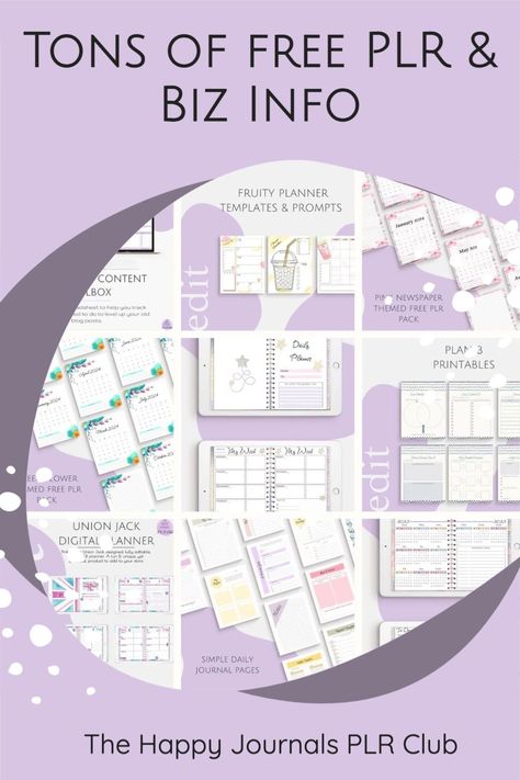 Tons of free PLR & Biz Info menuplanner #notionlifeplanner #dayplannerprintablefreestudentplanner Free Plr Digital Products, Thrift Business, Business Daily Planner, Plr Planners, Business Planner Printables, Goal Planner Free, Digital Planner Business, Exam Planner, Free Planner Templates