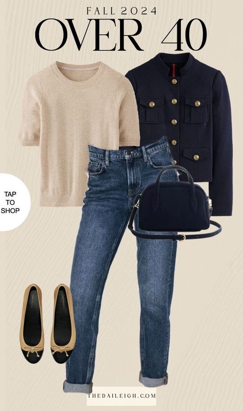 Classic Casual Fall Outfits, Classy Mom Outfits Over 40, Pre Fall Outfits Casual, 40s Fashion Women Over 40 Casual Outfits 2023, Chic Mom Outfits Fall, Fall Outfits For Petite Women Over 50, Outfit Over 40 Women, Fall Office Outfits For Women Casual, Fall 2024 Work Outfits