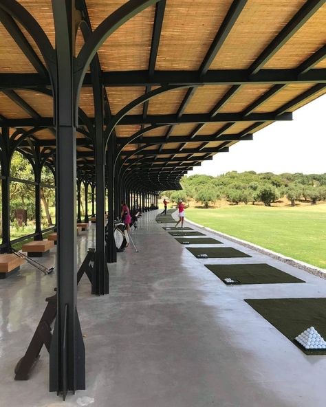 Costa Navarino Golf on Instagram: “Ready when you are. Until then #StaySafe  #CostaNavarinoGolf  #CostaNavarino #drivingrange #thedunescourse #messinia #greece” Golf Driving Range Design, Messinia Greece, Driving Range Golf, Costa Navarino, Range Design, Golf Driving Range, Golf Hotel, Golf Range, Workout Space