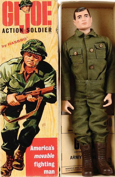 Salesman's sample, ca. 1964. G. I. Joe in 3-D. Sky Dive, Vintage Toys 1960s, 1960s Toys, Happy Childhood, Action Man, Figure Display, The Lone Ranger, Military Figures, Joe Cool