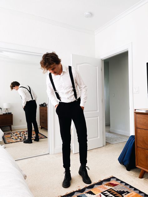 Dr Martens With Suit Men, Formal Outfits With Doc Martens, Dr Martens Suit Men, Men’s Black Wedding Attire, Black Wedding Guest Attire Men, Dr Martens Wedding Outfit, Dr Martens Men Outfit Formal, Suit With Doc Martens Men, Dr Martens Formal Outfit