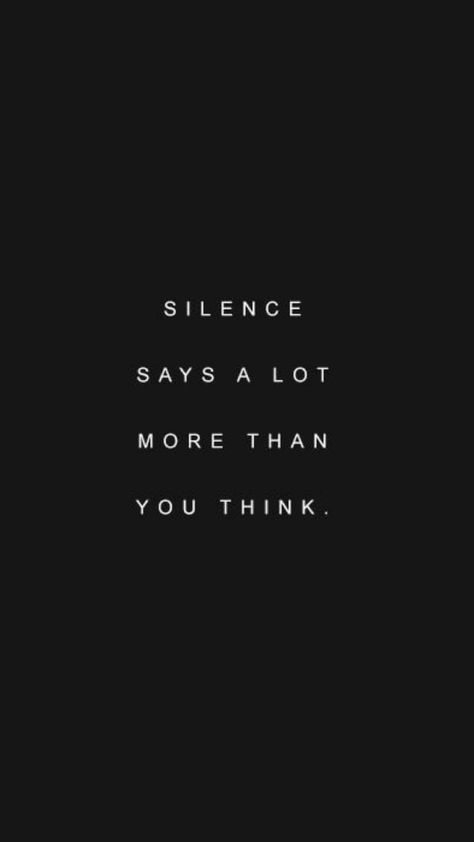 Silence Is A Response Quotes, Silence Is Powerful, Suffering Silence, Silence Aesthetic, Killing Quotes, Best Status Quotes, Citation Silence, My Silence, Your Silence