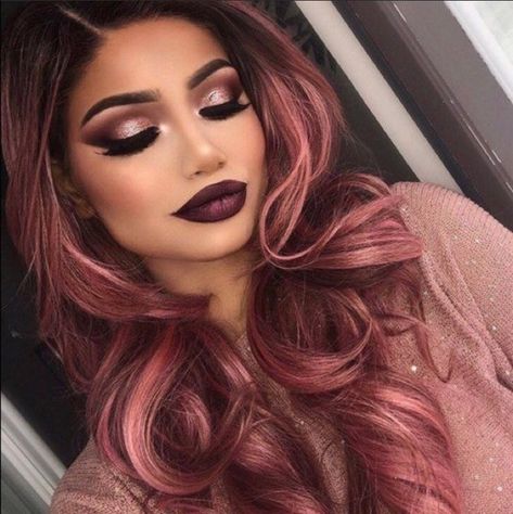 Rose Gold Lace, Gold Lace, Lace Front Wig, Bronx, Lace Front, Wigs, Rose Gold, Festival, Makeup