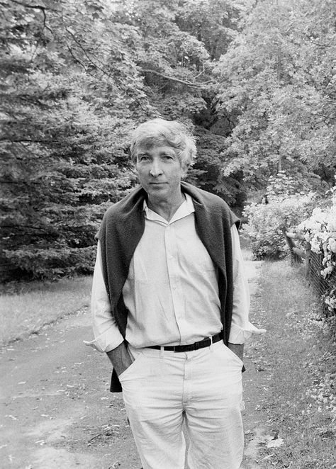 John Updike in Beverly Farms, Massachusetts in 1985. Updike was an American novelist, poet, short story writer, art critic, and literary critic. John Updike, Writer Art, Crane Estate, John Roberts, Story Writer, Collection Of Poems, World View, Left Behind, Short Story