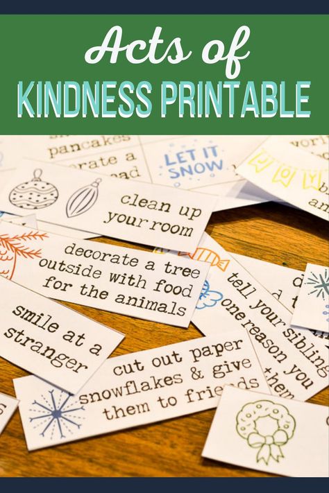 Print your own acts of kindness printable for your kids for the holidays. This blank template is perfect for advent calendars, acts of kindness leading up to Christmas, and more. See more ideas for the holiday advent season on the blog. Acts Of Kindness For Kids Christmas, Advent Kindness Calendar, Advent Acts Of Kindness For Kids, Acts Of Kindness For Preschoolers, Christmas Kindness Calendar, 25 Acts Of Kindness Christmas Kids, Kindness Countdown To Christmas, 25 Days Of Kindness Christmas Kids, Advent Calendar Notes For Kids