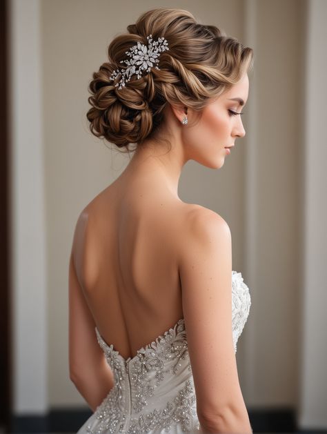 20 Curly Wedding Hair Ideas for 2024 – Scan to Talk Curl Hair Updo Wedding, Curly Bridal Updo With Veil, 2024 Bridal Hair Styles, Bride Hair Styles 2024, Bride Hairstyle, Bridal Hairstyles 2024 Trends, Headband Curls, Long Bridal Hair, Twist Curls