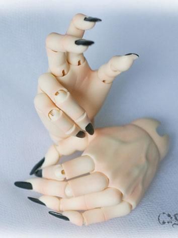 Ball-jointed Hand long nail for 73cm BJD (Ball-jointed doll) Dolls Bjd, Ball Jointed Doll, Long Nail, Hand Reference, White Skin, Jointed Dolls, Smart Doll, Doll Tutorial, Doll Repaint