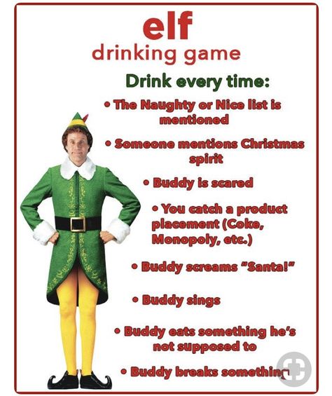 Elf Drinking Game, Movie Drinking Games, Movie Games, Christmas Amazon, Christmas Party Drinks, Games Christmas, Christmas Drinking, Christmas Games For Kids, Country Musicians