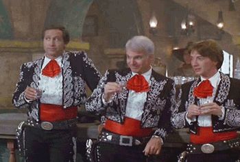 Three Amigos Quotes, Happy Birthday Text Message, Umbrella Drinks, The Three Amigos, Margarita Cupcakes, 3 Stooges, 1980s Movies, Three Amigos, Martin Short