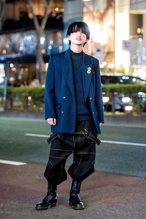 Harajuku Street Style Men, Japan Street Fashion Men, Japanese Mens Fashion Street Styles, Japanese Male Fashion, Asian Street Fashion Men, Japan Street Fashion, Mode Harajuku, Harajuku Street Style, Hype Streetwear