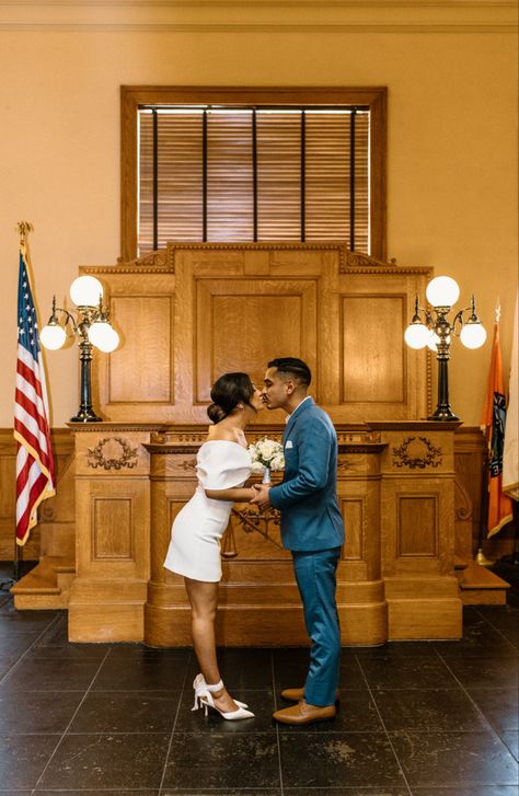 Old Orange Courthouse wedding October Courthouse Wedding, Civil Court Wedding, Court Marriage Photography, Vintage Courthouse Wedding, Courthouse Wedding Photos Black Couple, Court Wedding, Old Orange County Courthouse Wedding, Marriage License Picture Courthouse, Courthouse Marriage