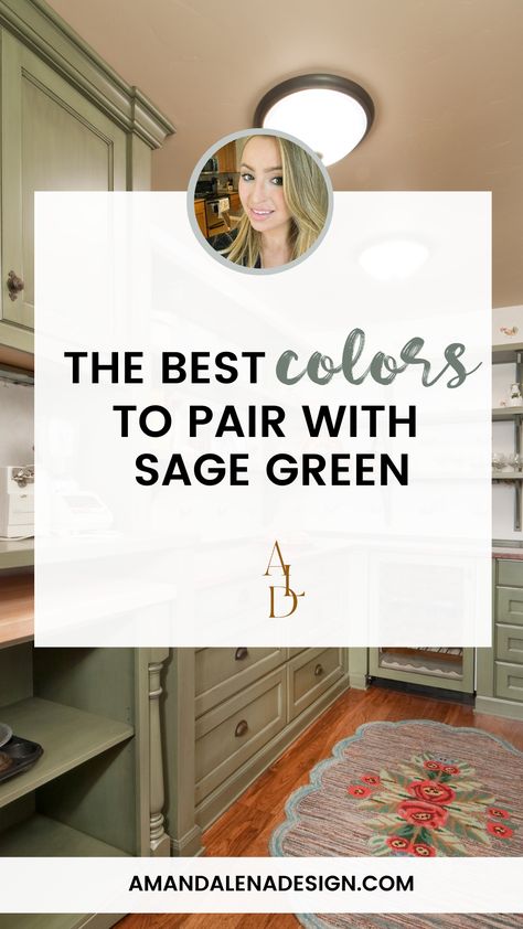 Want to learn the best colors to pair with sage green? Our latest blog post shares what colors pair well with sage green. Whether you have sage green walls, sage green cabinets, or sage green decor. Bring your room to life by knowing what colors work the best. Wall Color For Sage Green Cabinets, Bedding To Match Sage Green Walls, White And Sage Green Kitchen Cabinets, Wall Colors For Green Cabinets, Accent Color For Sage Green, Bathrooms With Sage Green Walls, Colors That Coordinate With Sage Green, Rooms With Sage Green Walls, Decorating With Sage Green Accents