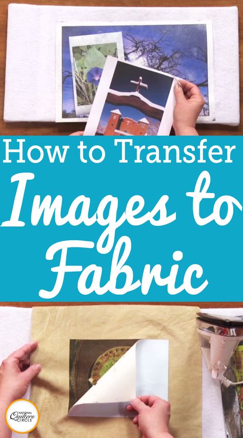 Heather Thomas talks about a hot new technique called image transferring. Learn to take a photograph or image and transfer it to fabrics, papers, or mediums that are washable. Discover different techniques that allow you to be creative with your quilting such as a cotton fabric with paper backing, lutradur, SewPaintable, Inktense, and digital ground medium. Printing Photos On Fabric, Transfer Images, Photo Quilts, Foto Transfer, Quilting Videos, Heather Thomas, Paper Gifts Anniversary, Picture Quilts, Photo Transfer