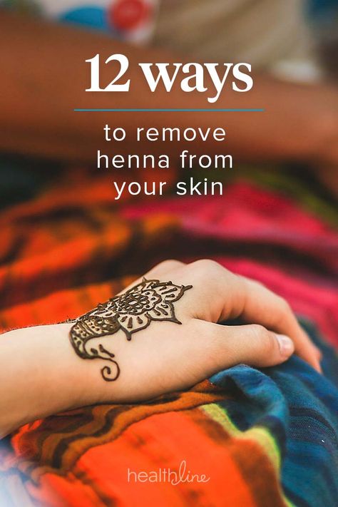 How to Remove Henna from Your Skin How To Remove Henna, Simple Hand Henna, Henna Ink, Tattoo Off, Henna Designs For Kids, Black Henna, Bow Tattoo, Tattoo Care, Body Hair Removal