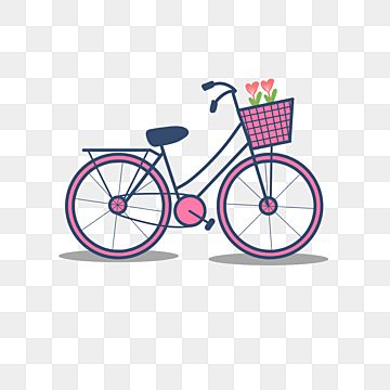 bicycle,bike,cartoon,world bike day,word bicycle day,pink,pink bicycle,illustration Bicycle Picnic, Bicycle Cartoon, Bike Cartoon, Cartoon Bike, Bird Silhouette Art, Bicycle Drawing, Bicycle Illustration, School Art Activities, Pink Bicycle